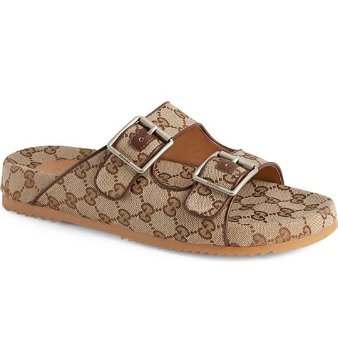 sideline original gg slide sandal gucci|Gucci.